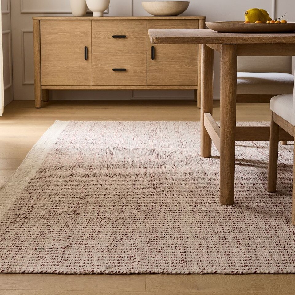 Cosy Striped Wool Rug West Elm Australia